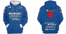 Suzuki Motorcycle 3D Hoodie