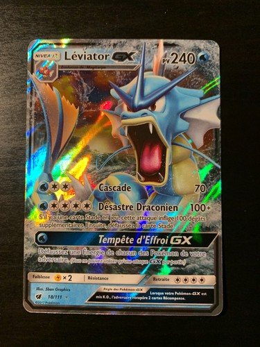 Carte pokémon léviator - léviator, gx