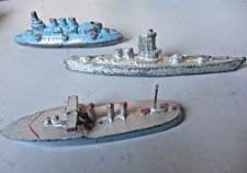 LOT BATEAU  PLOMB  LONG DE 110 A 80mm JF  BF CL  DC HR MARINE GUERRE MILITAIRE