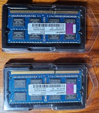 Deux barettes de memoire PC portable SODIM 4GB (2X2GB) de marque KINGSTON
