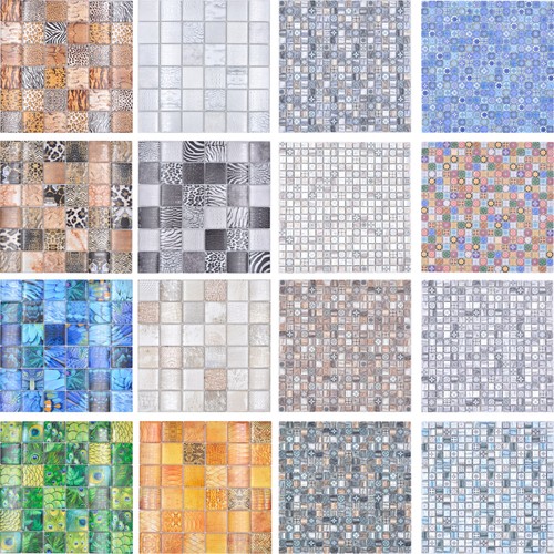 Mosaïque verre glasmosaik - verre,