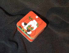 petite boîte en métal décor