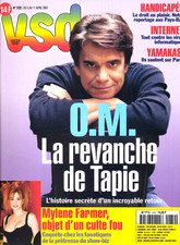 Magazine VSD n° 1232/2001,  Mylène FARMER,  Robert REDFORD,  Bernard TAPIE.