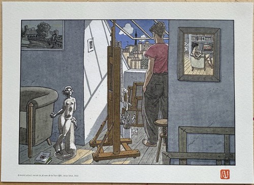 Carte juillard locus - carte,
