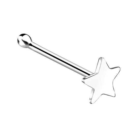 Piercing étoile clou nez - piercing, 4