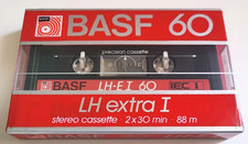 CASSETTE  Audio Vierge BASF LH Extra I 60 Mn SOUS BLISTER