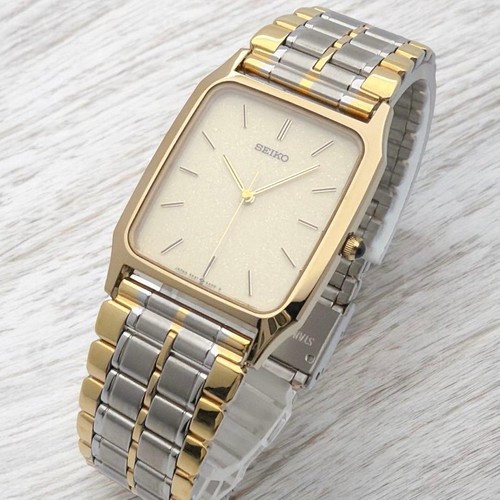 Montre quartz bicolore - quartz,