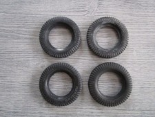 MECCANO: 4 pneus 38mm - réf