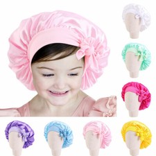Bonnet De Nuit En Satin Pour Bébé Et Enfant Bonnet Pour Cheveux Couvre-Tête /