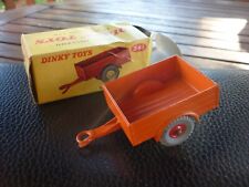 DINKY TOYS England 341. Remorque pour Land Rover.  1954-1966. Roues concaves.