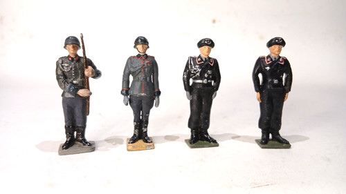 Soldats allemands plomb - soldats,