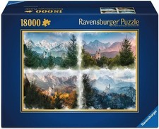 Puzzle Ravensburger - Un Château au Fil des Saisons XXL  (18000 pièces)