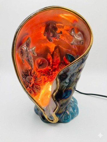 Lampe veilleuse coquillage - lampe,