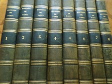 9523 Dulaure Histoire physique civile Paris FURNE 1837 8vol 58 planches
