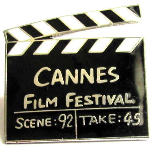 Pin clap cannes film - pin's,