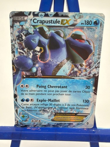 Carte pokemon crapustule - pokemon,