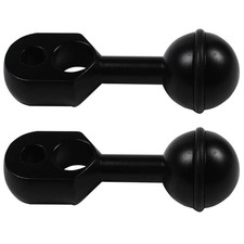 2X Balle de 1 Pouce À Bras Agrafe de Tête  pour Lampe de Caméra Vidéo D'A6400