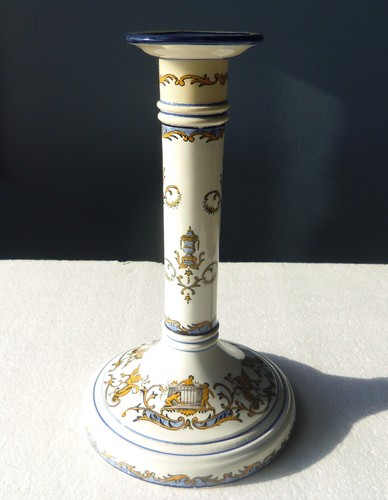 Ancien bougeoir faïence de - bougeoir,