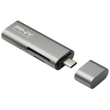 PNY R-TC-UA-3N1E01-RB Lecteur de carte mémoire externe USB-C® (USB 3.2 Gen 1)