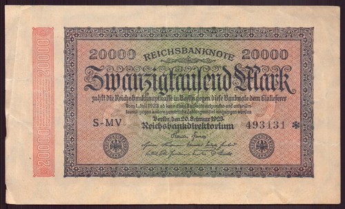 Allemagne billet 20000 - allemagne,