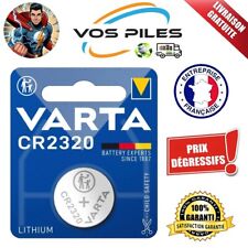 Pile bouton VARTA Lithium 3V Blister CR2320 DL2320 BR2320 ECR2320 EL2320 135 mAh