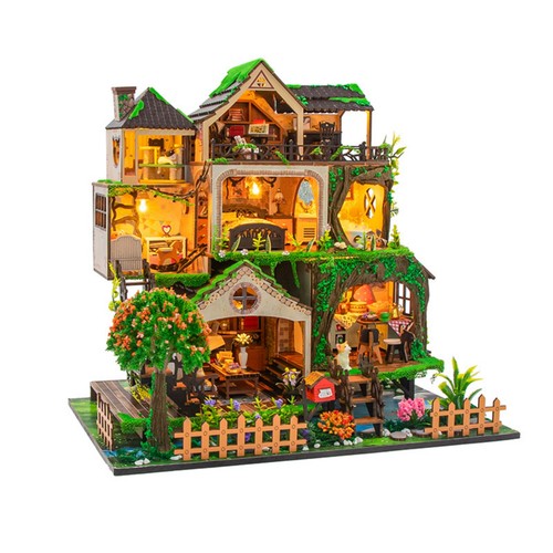 Maquette maison forestière - maquette,