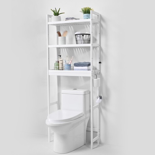 Vevor étagère meuble de - wc,