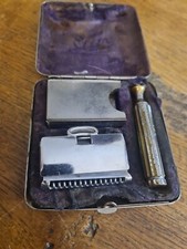 Ancien Rasoir STAR pat d 1912 Dans Sa Boîte D'origine Bien Regarder Les Photos 