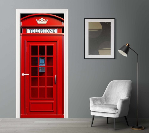English telephone red - , box