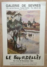 LE BOURDELLES 1984 AFFICHE