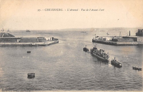 Cpa cherbourg arsenal - cherbourg, l'arsenal