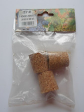 3 Bouchons liége percé