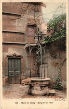 Cpa cluny margelle puits - cluny, du