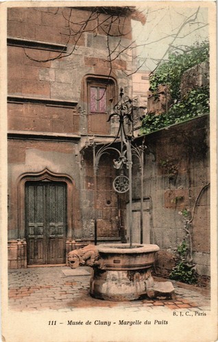 Cpa cluny margelle puits - cluny,