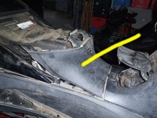 Suzuki 400 Burgman 2007 - 11 814 kms - Cache de selle