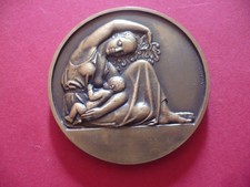 ART DECO Rare   Médaille