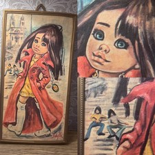 Vintage Big Eye Girl Jolylle