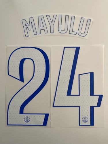 Flocage officiel psg mayulu - officiel,