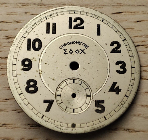 Cronometre edox watch dial - cronometre,