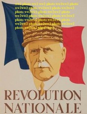 ww2 Photo Vichy Pétain CJF