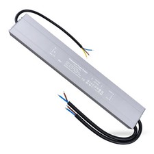 REYLAX Transformateur 220V 12V 300W Imperméable Alimentation LED Transfo Entrée