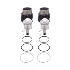Ensemble chemises pistons ⌀74 Moteur M28 602cc 8.5/1 Citroën 2cv6, Ami 6/8, Dyan