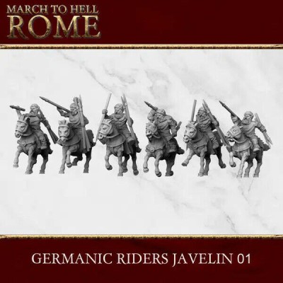 Tribus germanique cavalerie - -,