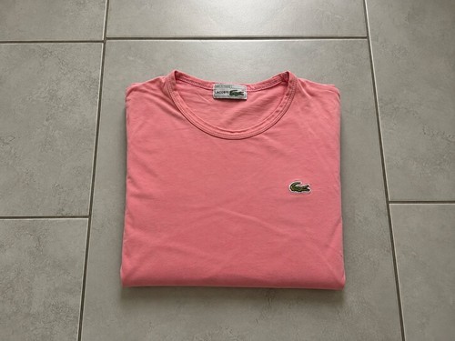 Shirt lacoste rose saumon - m,