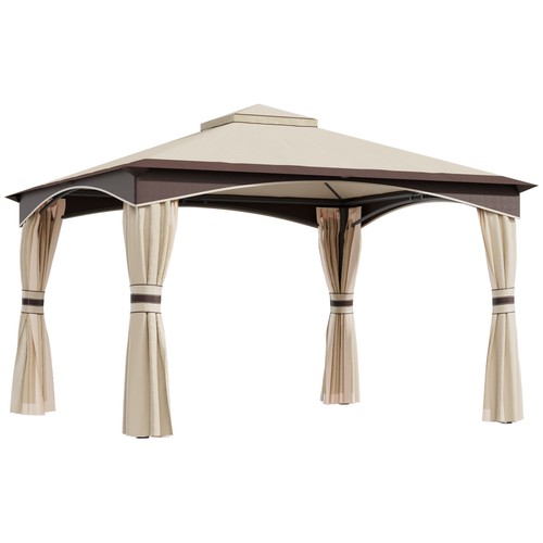 Double roof 5x12ft gazebo - 10.5x12ft,