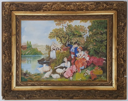 Tableau scène romantique - tableau,