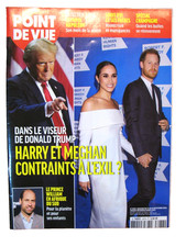 Point de Vue 3978 du 13/11/2024- Dans le viseur de Trump: Harry et Meghan l'exil