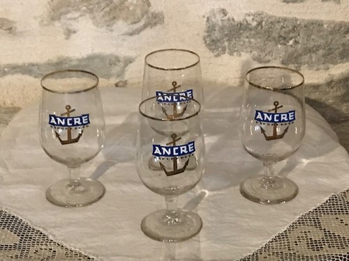 Lot anciens verres à - de,