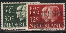 Pays-Bas 1962 Yvert 745/46