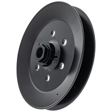 Tracteur de jardin à poulie